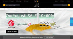 Desktop Screenshot of ouryogashop.com